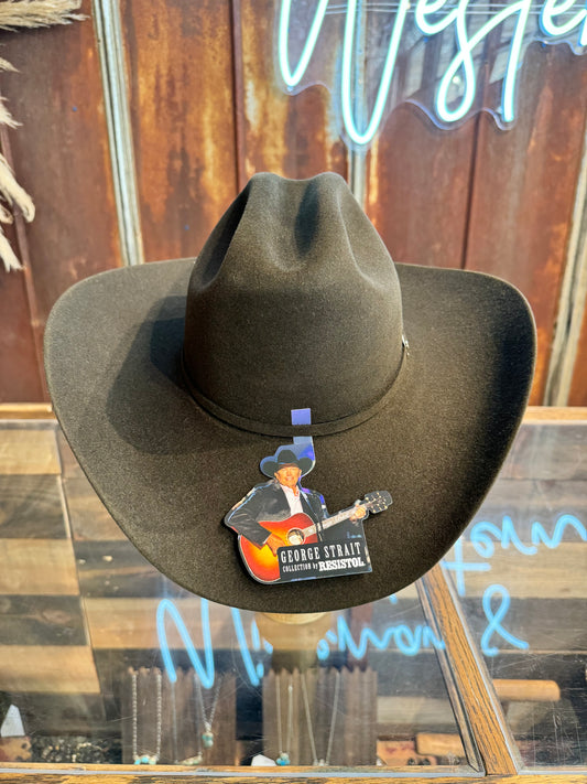 Resistol City Limits Chocolate 6X Felt