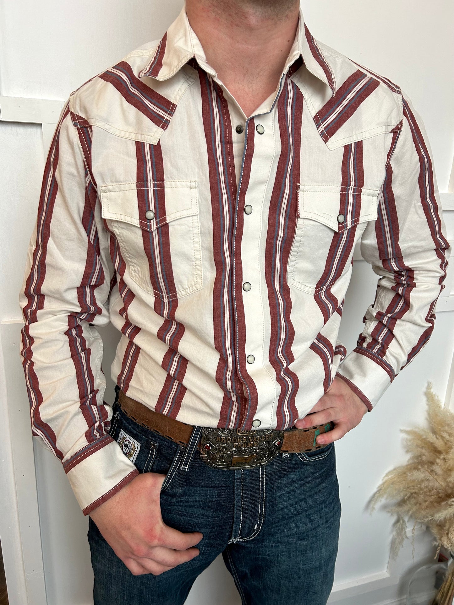 Wrangler Brushpopper Retro Striped