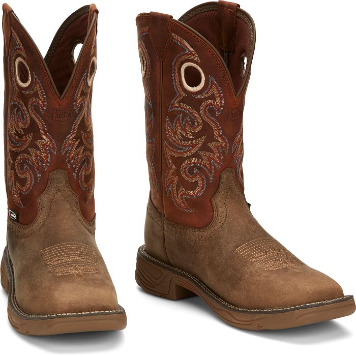 Justin Kid's "Rush" Wide Square Toe Boot