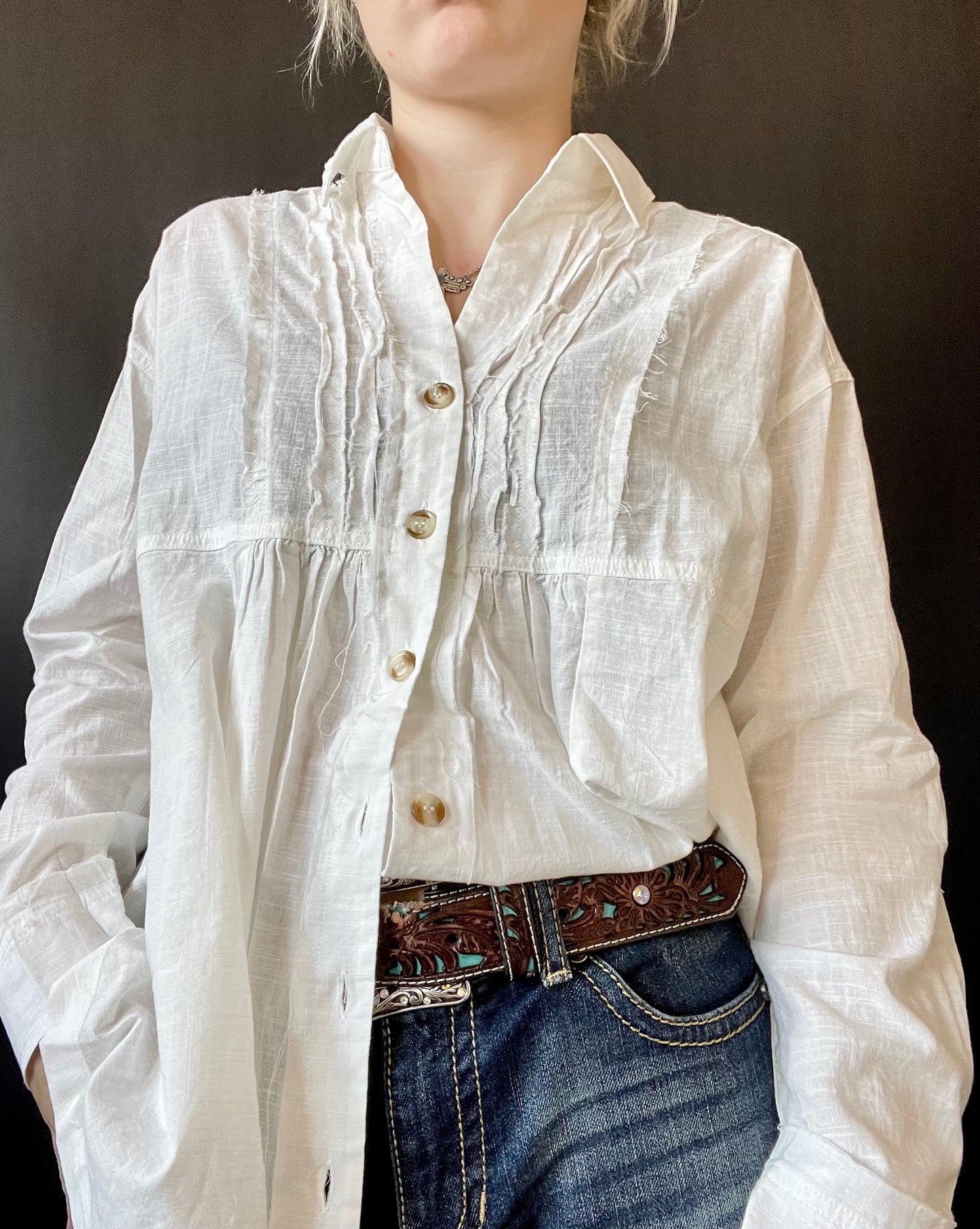 Maisie Oversized Button Up