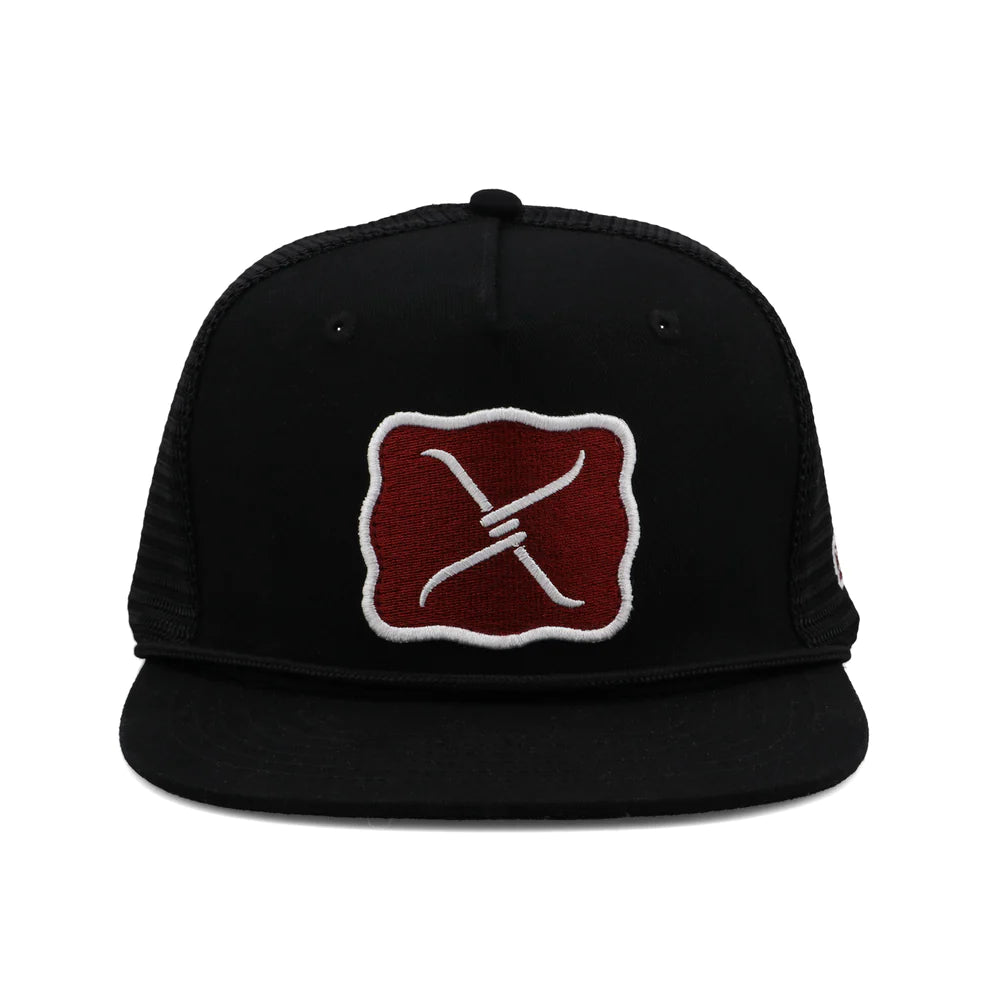 Twisted X Large Buckle Cap Black