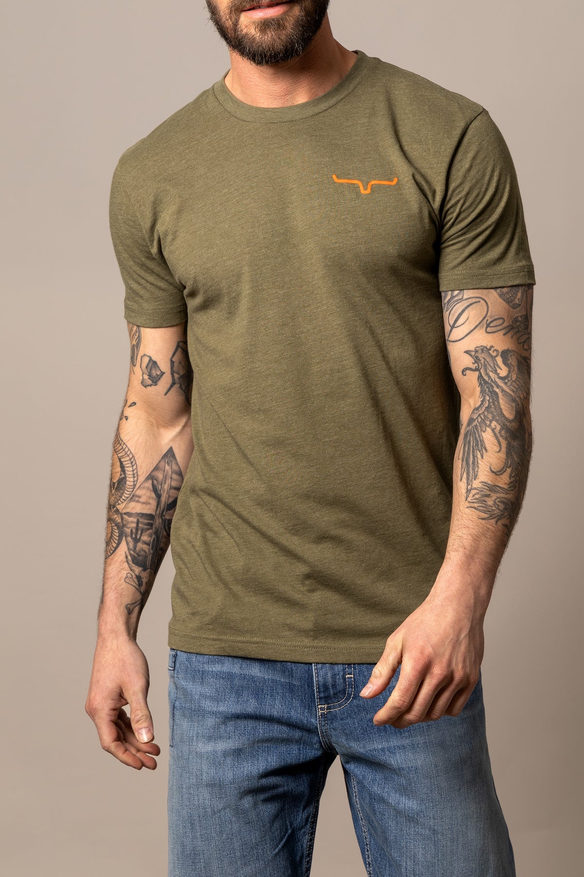 Kimes Circular Duck Camo Green