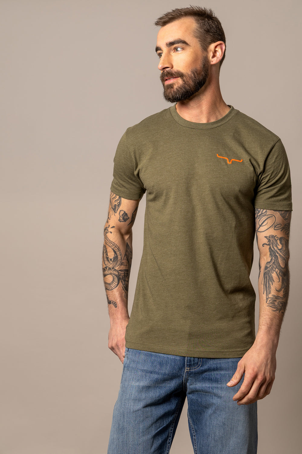 Kimes Circular Duck Camo Green
