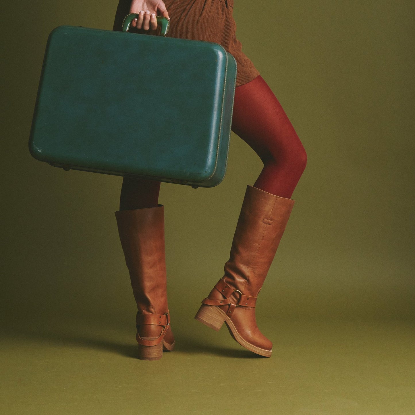Dingo Casbah Tan Women's Harness Boots