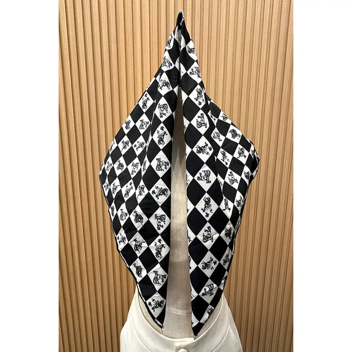 Boston Checker Scarf