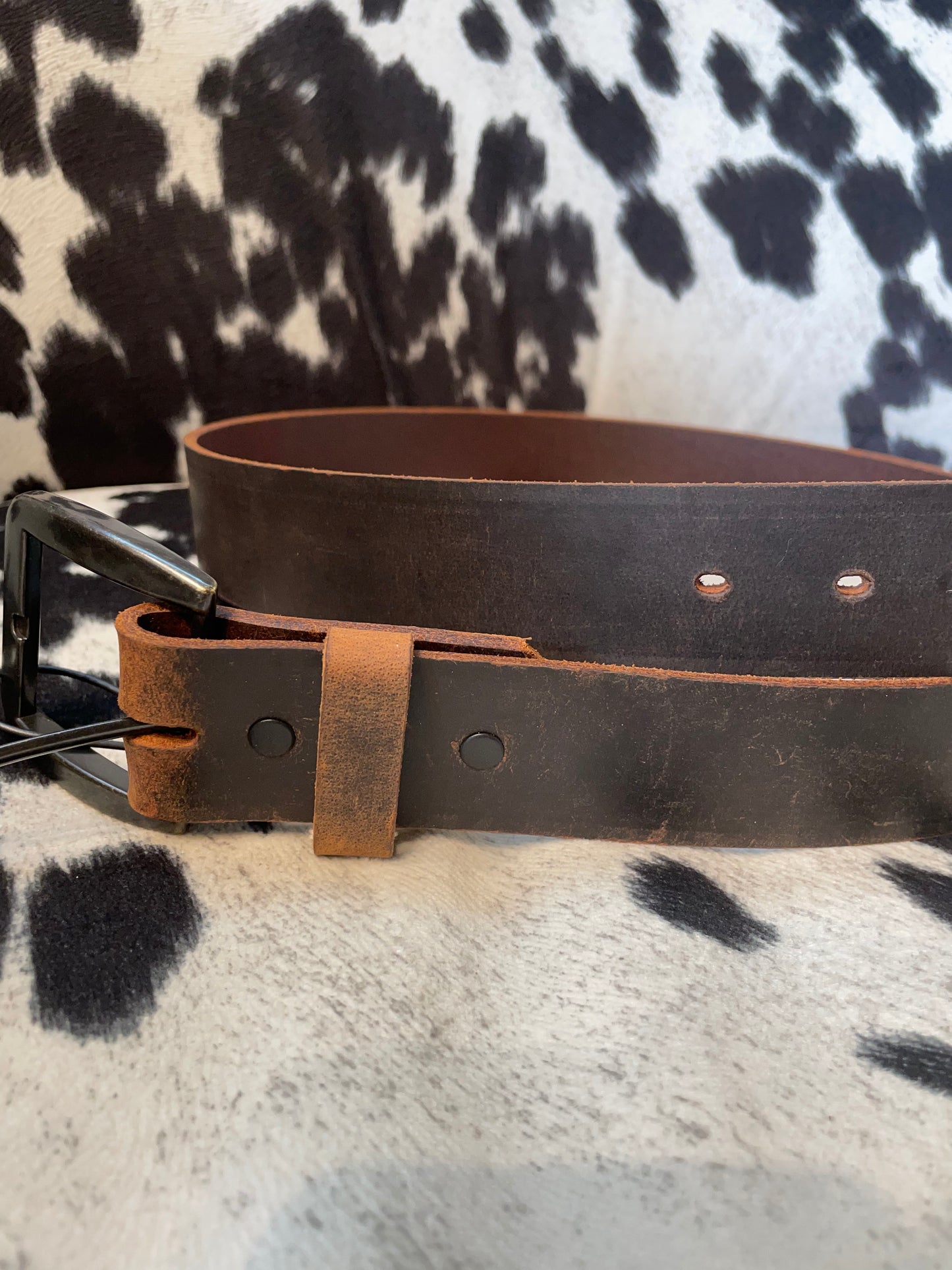 3D Belt D10000102 Dk Brown