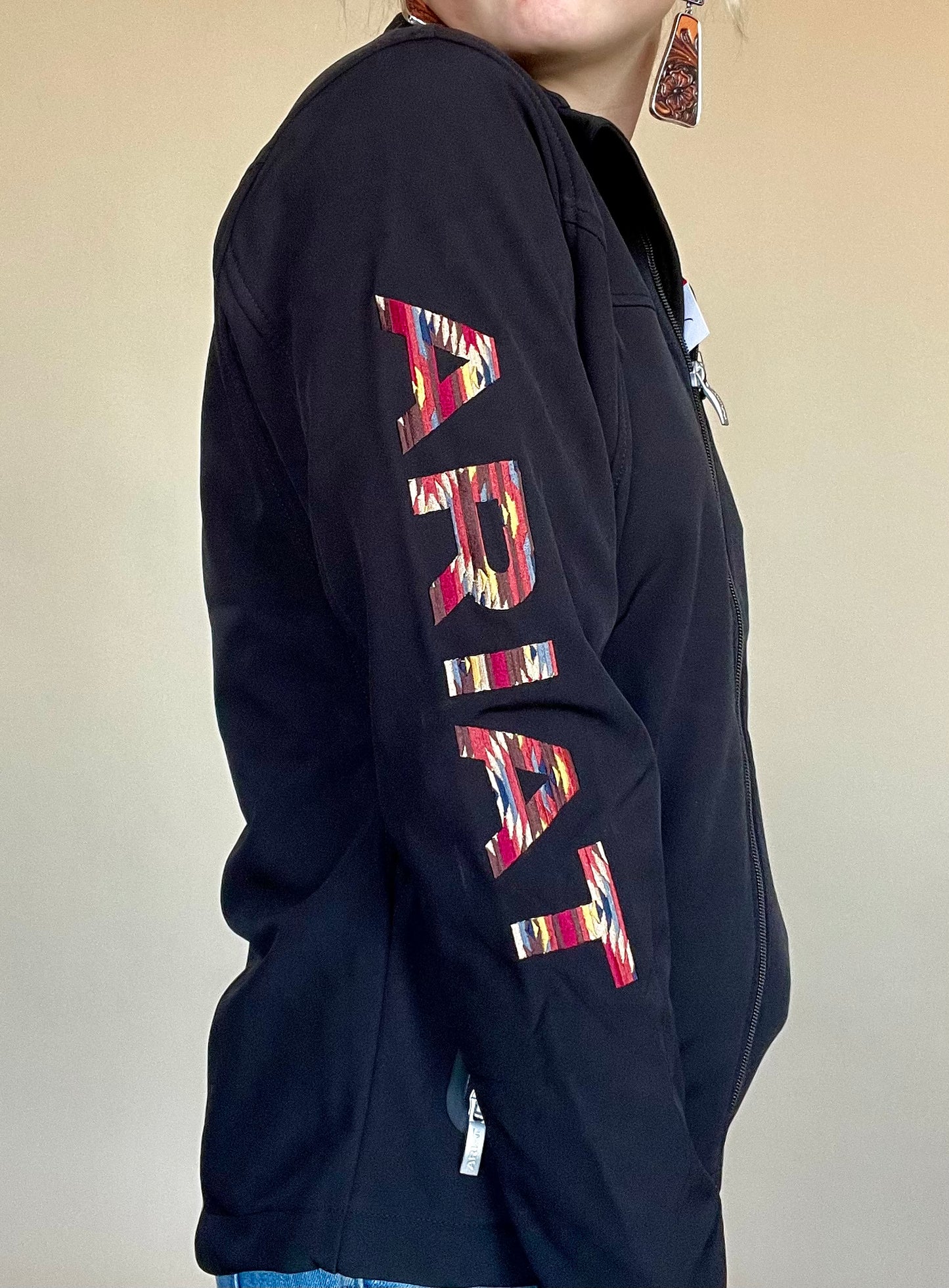LAST ONE New Team Softshell Jacket Black/Mirage