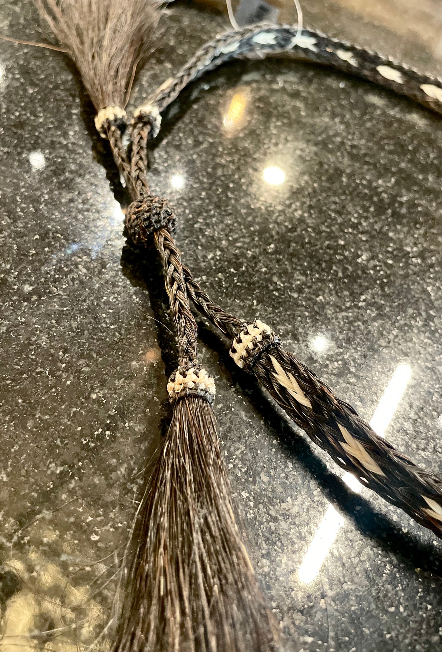 Twister Black Horsehair Band