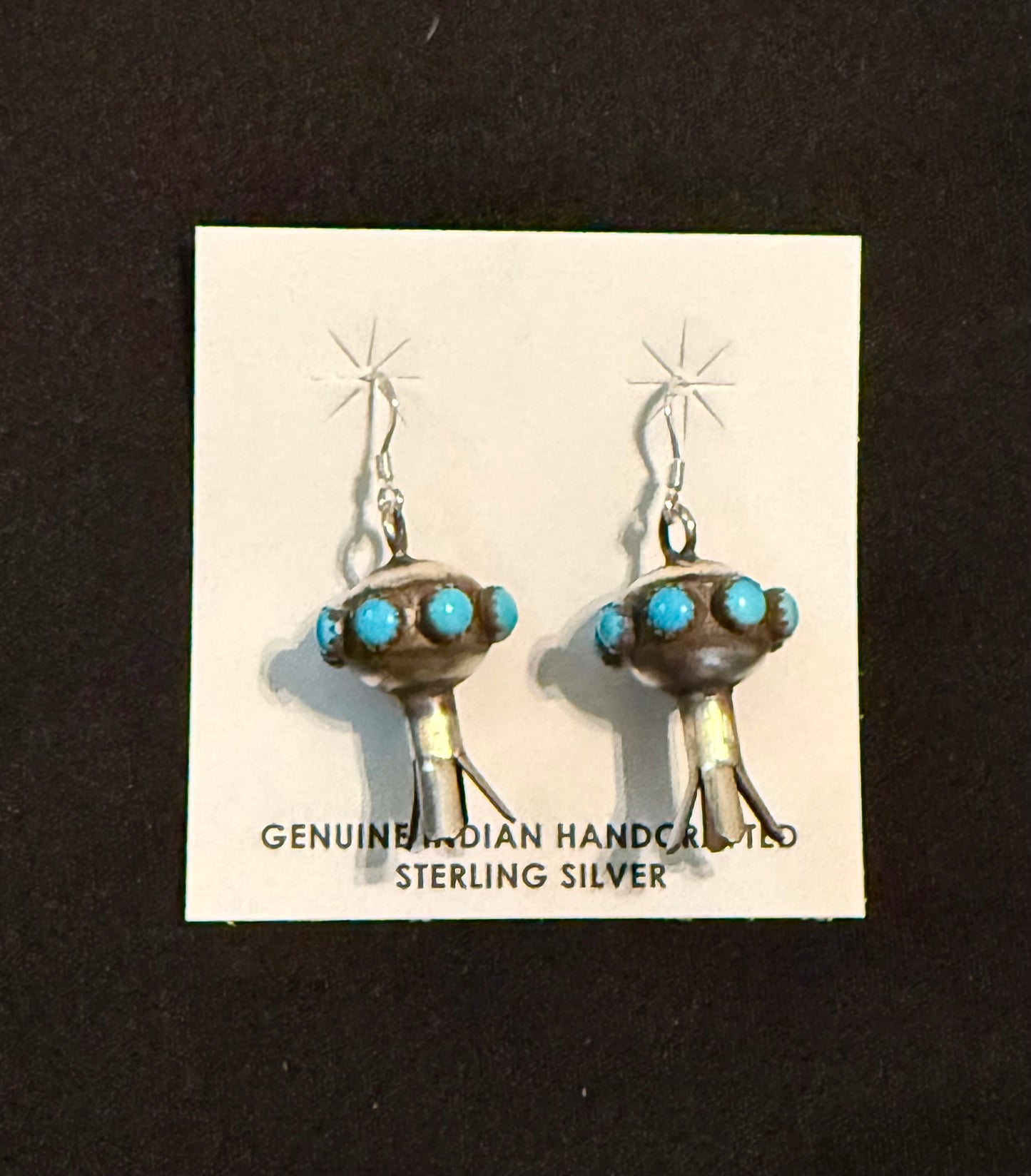 Authentic Squash Blossom Earrings