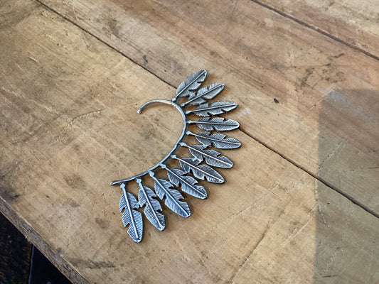 Monica Feathered Ear Cuff Authentic