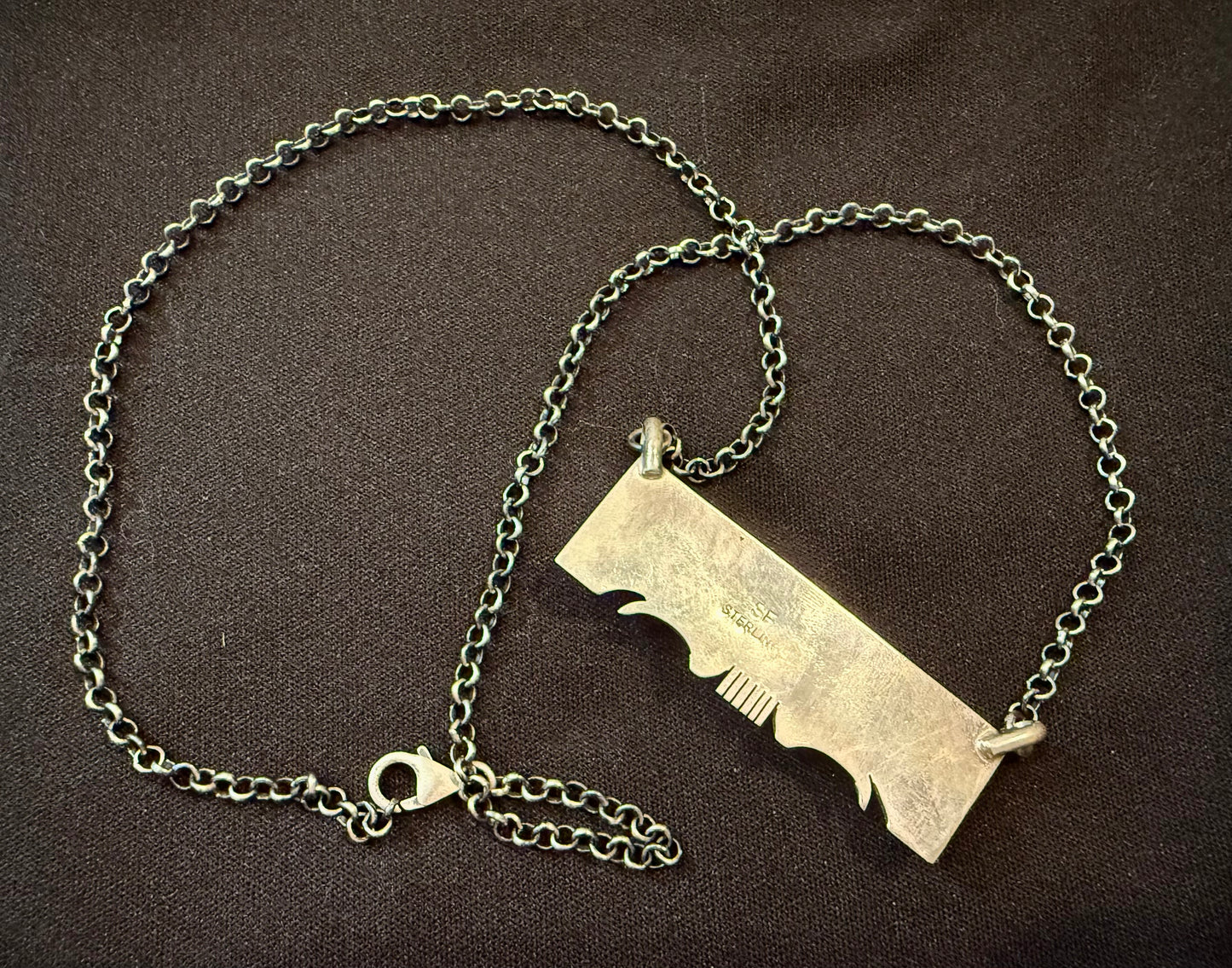 Authentic Turquoise Bar Necklace