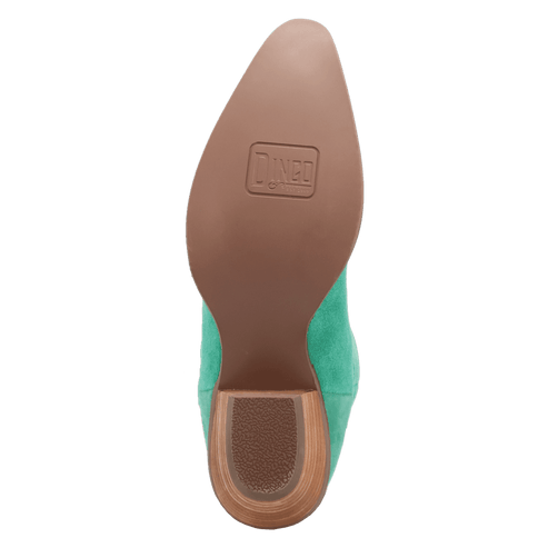 Dingo Movin' On Green Leather Boot
