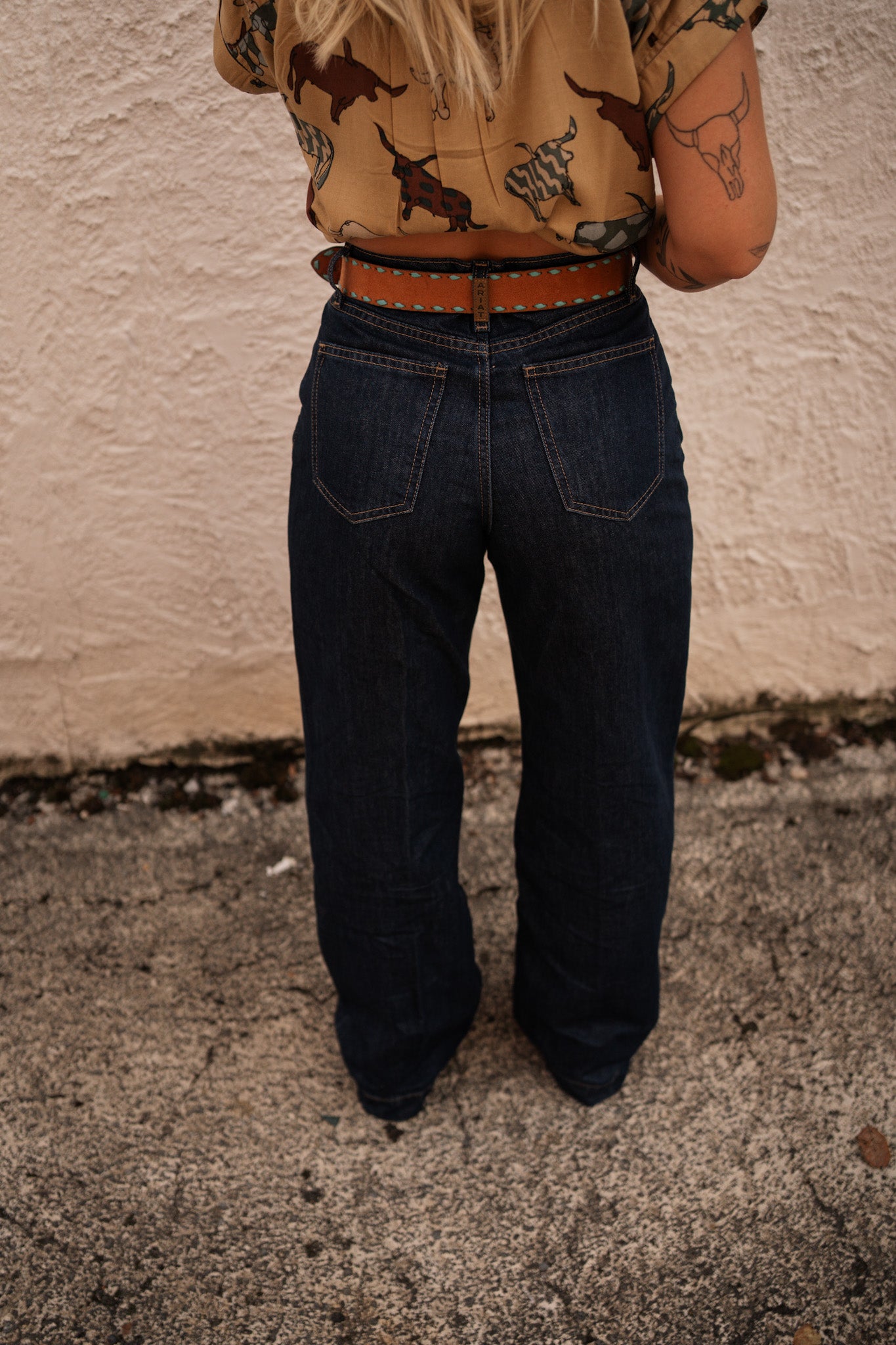 Ariat Ultra High Rise Pleated Trouser Jean