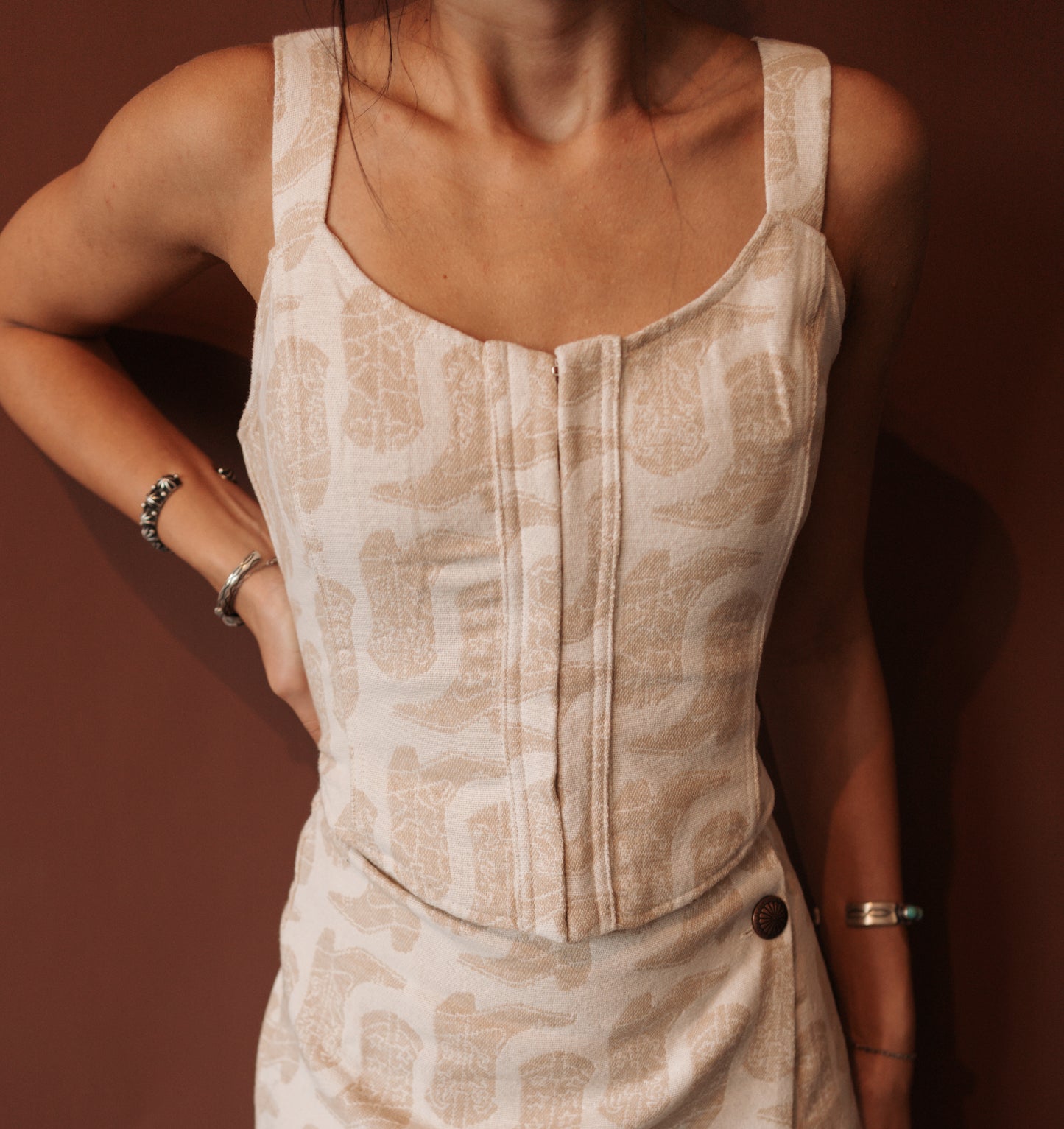 Boots Corset Women's Top