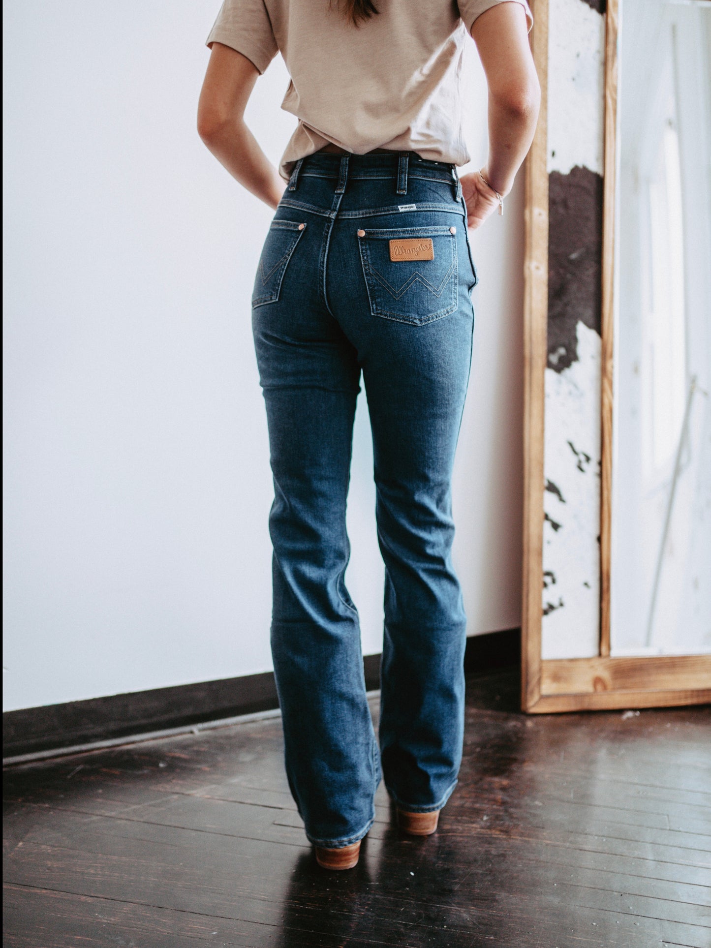 Sale ✨ Wrangler Megan Deep Sea Bootcut Women's Jeans
