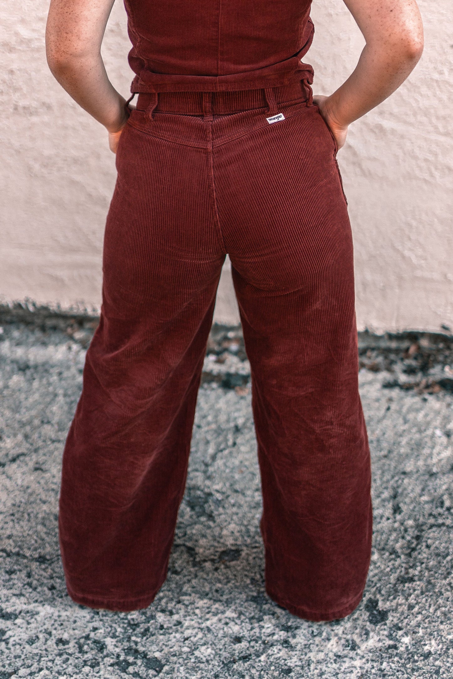 Sale ✨ Wrangler Punchy Corduroy Wide Leg Trouser