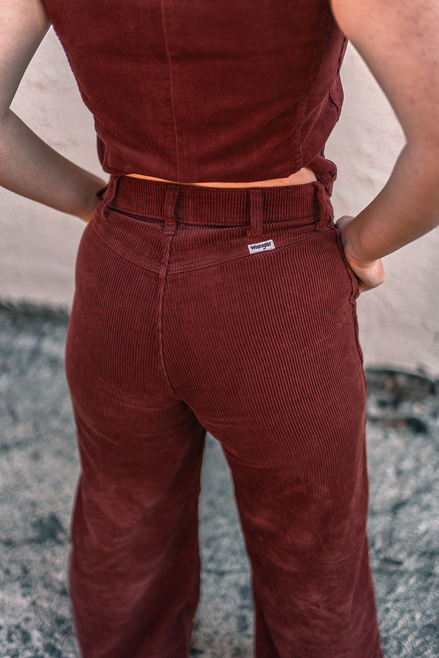 Sale ✨ Wrangler Punchy Corduroy Wide Leg Trouser