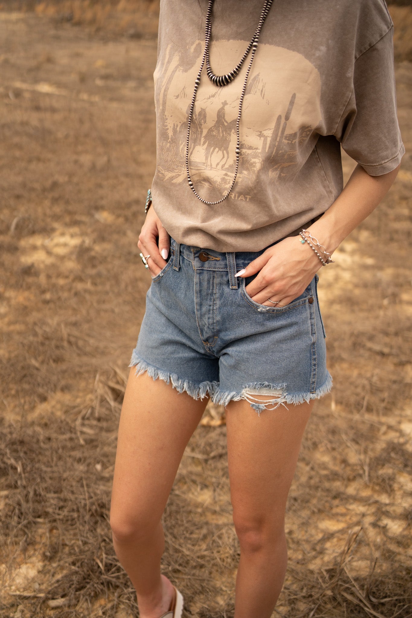 Wrangler Reworked Off Shore Women's Shorts