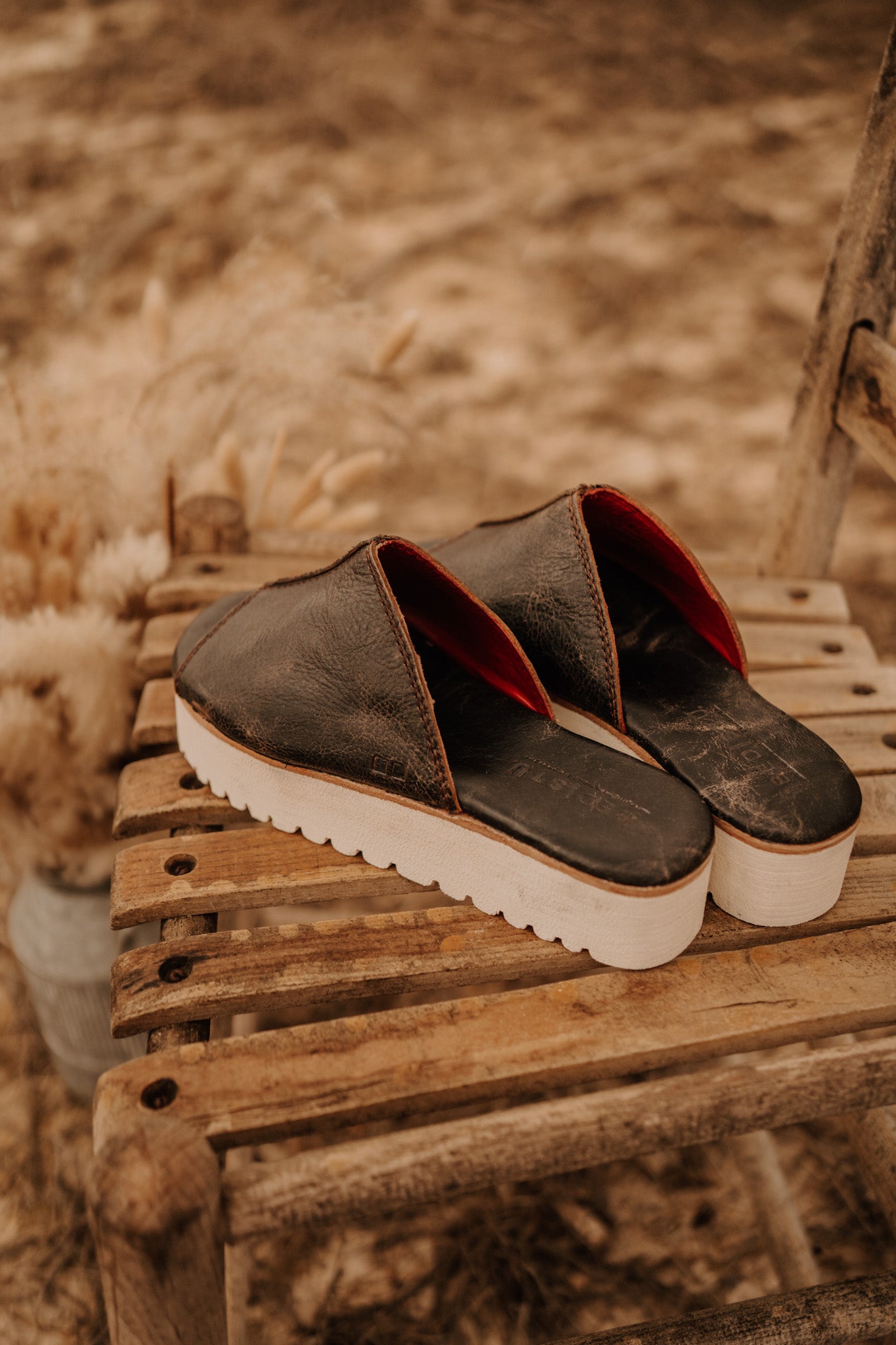 Bed|Stü Fairlee II Black Lux Sandals