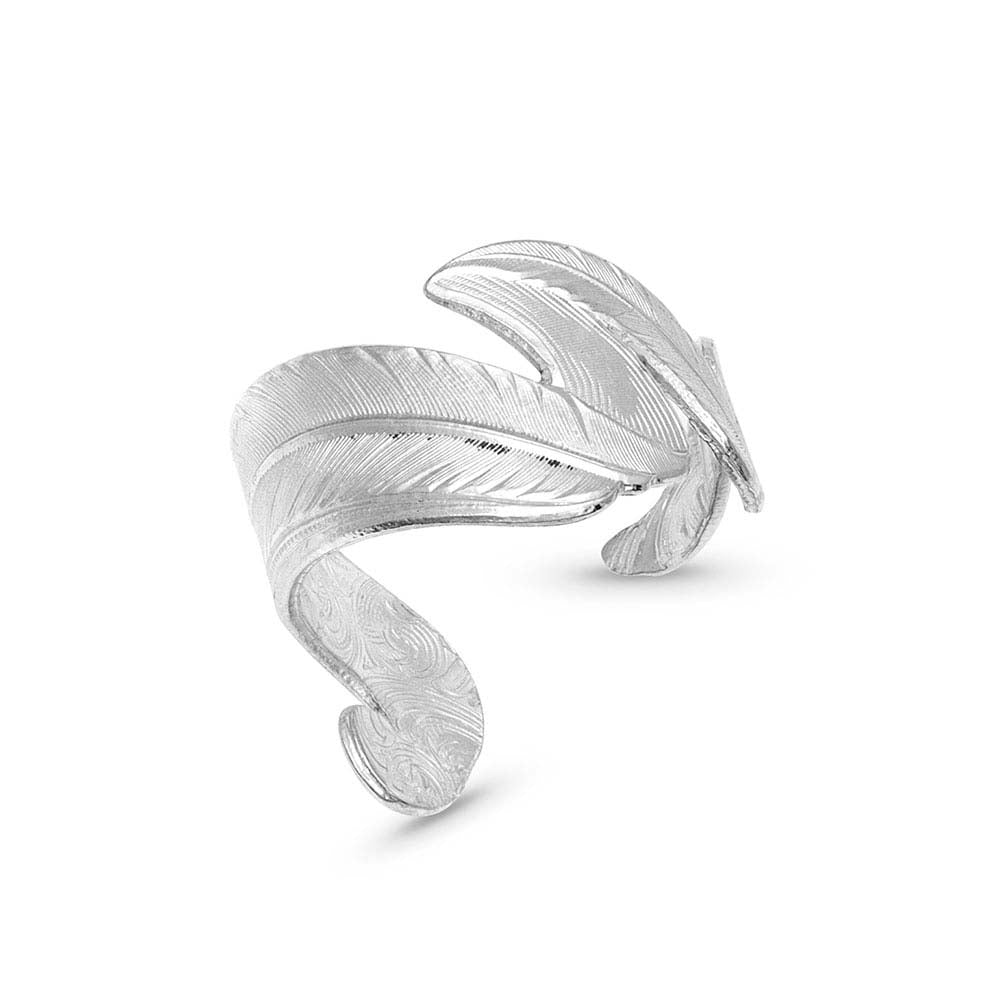 Free Spirit Feather Ring