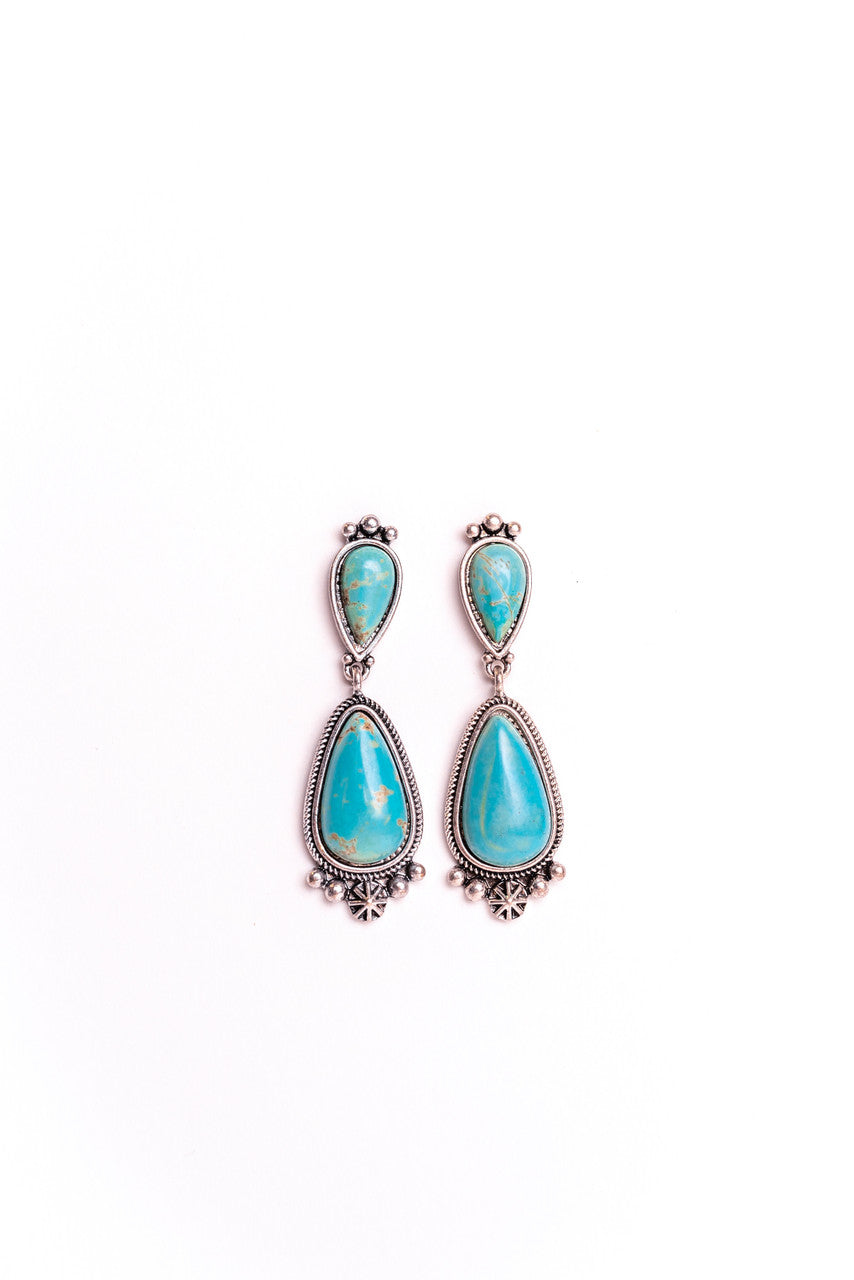 Cora teardrop earrings