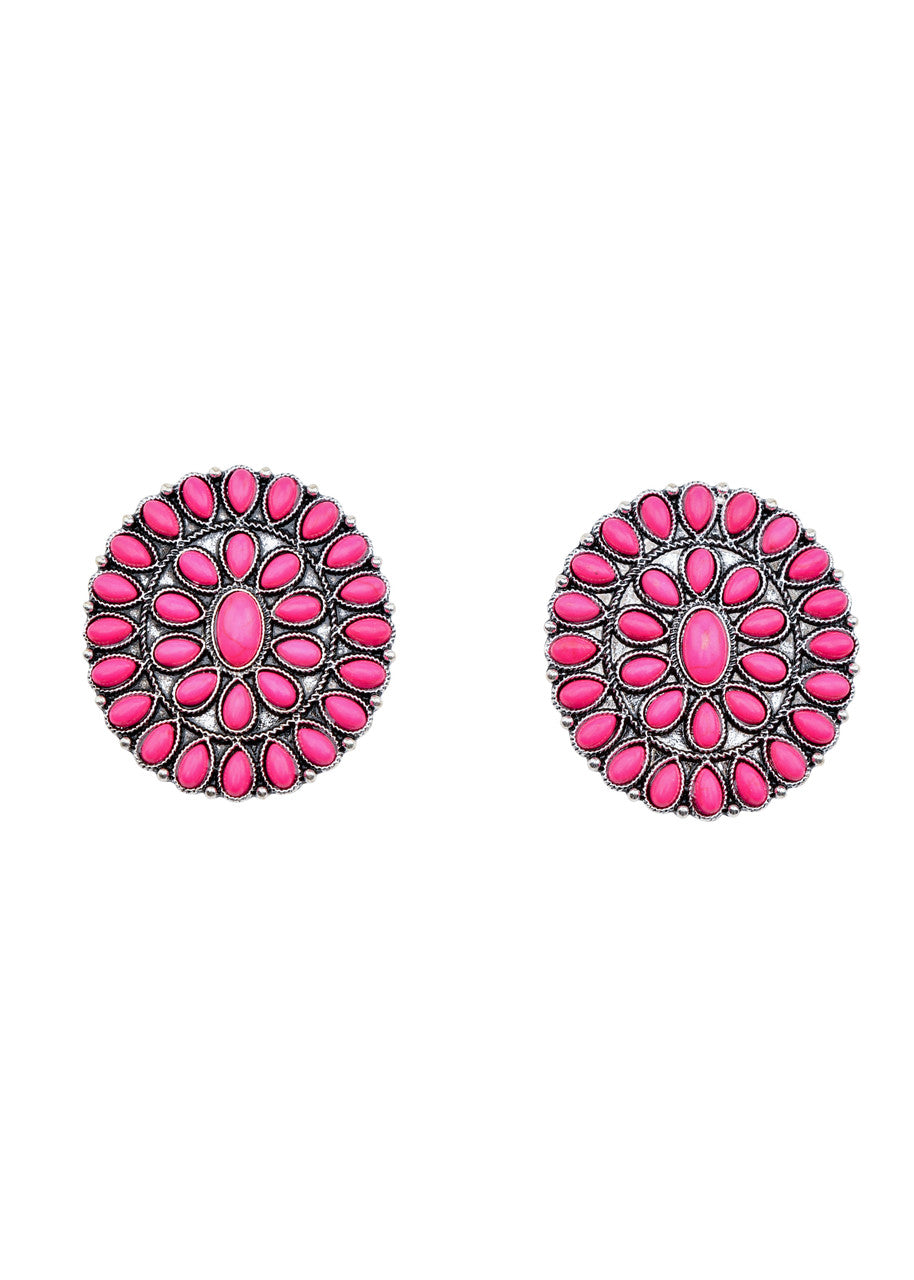Ida cluster earrings
