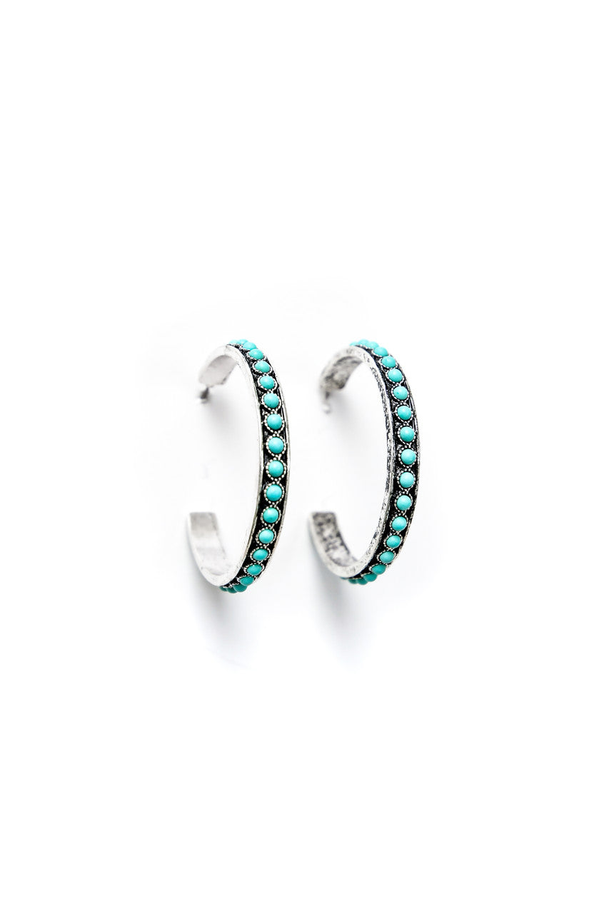 Autumn Hoop Earrings