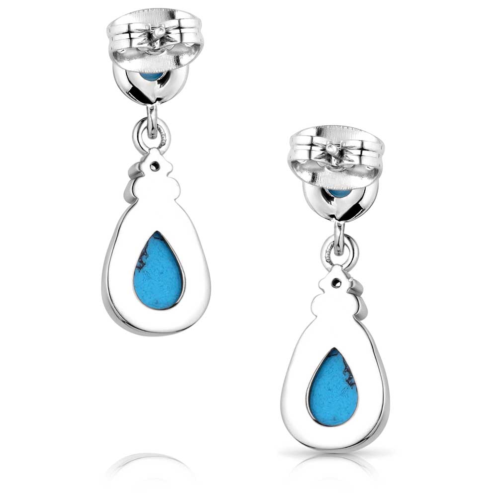 Blue Sands Turquoise Earrings