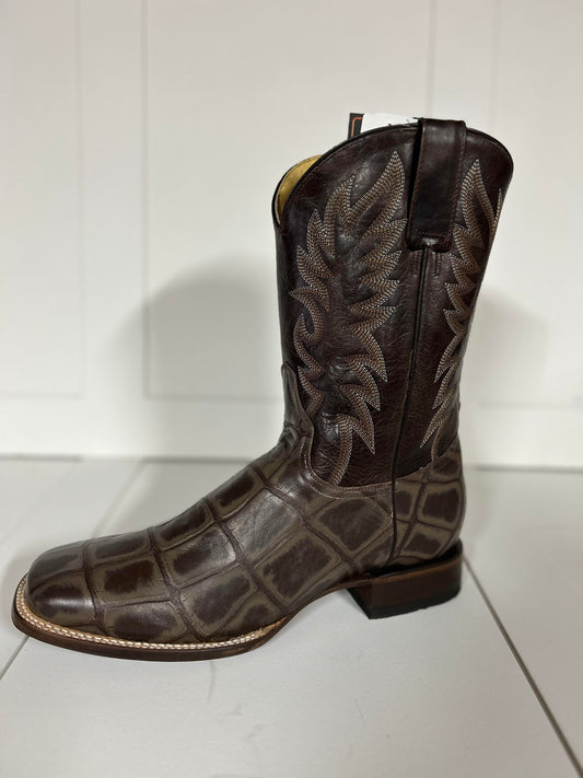 Roper Brown Alligator Leather