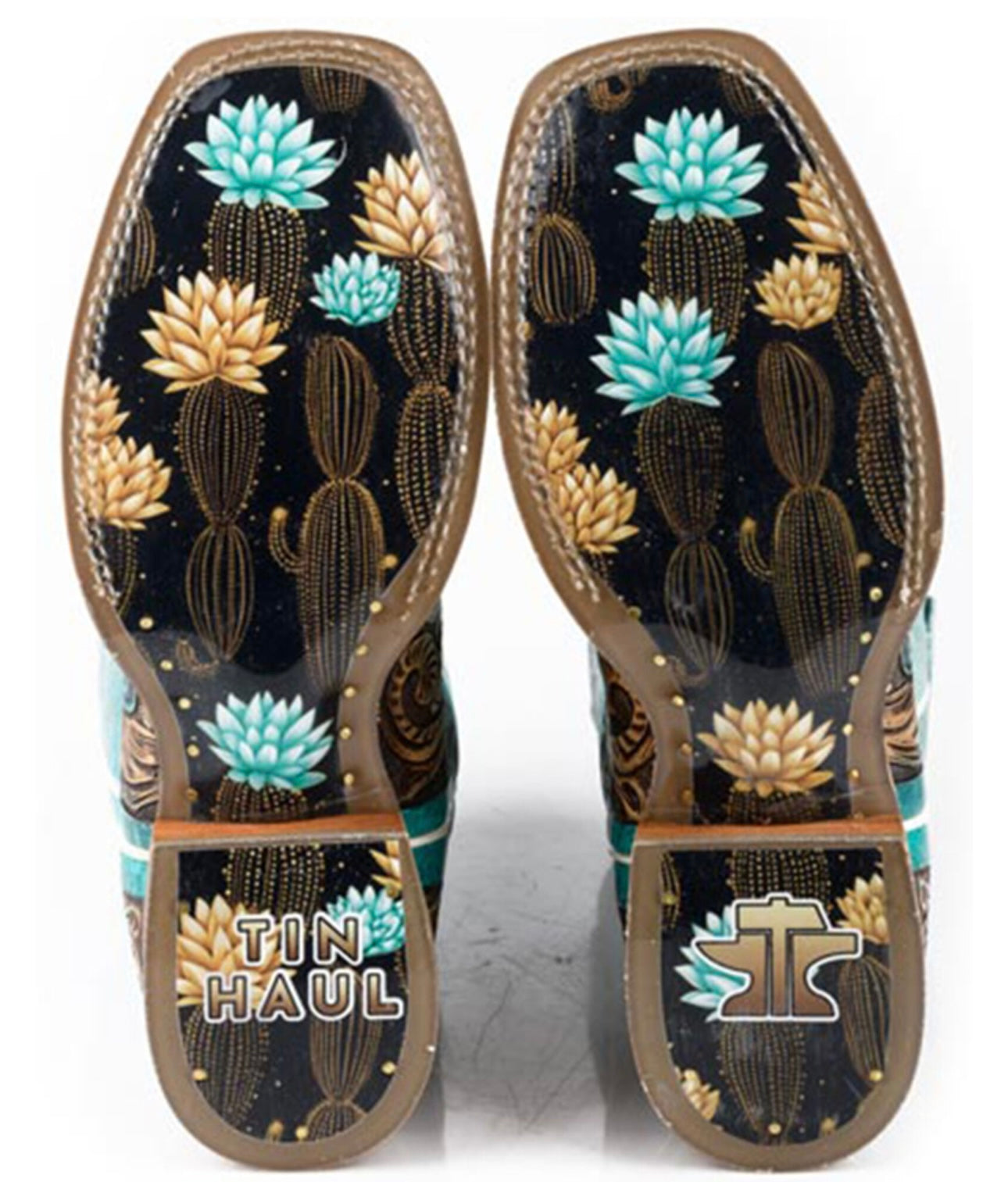 Tin Haul Cactus Flower Boot