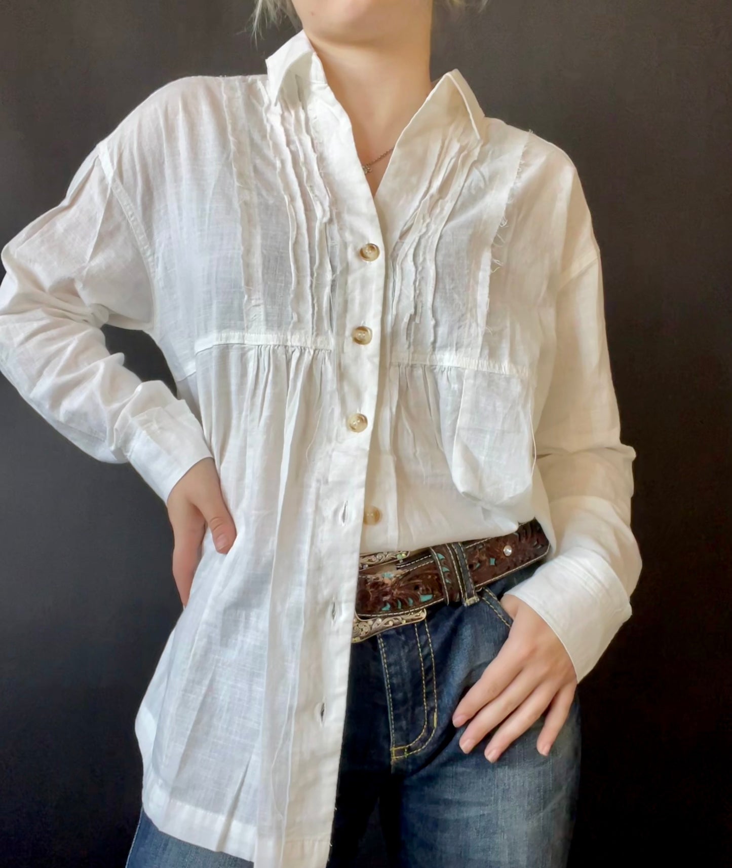 Maisie Oversized Button Up