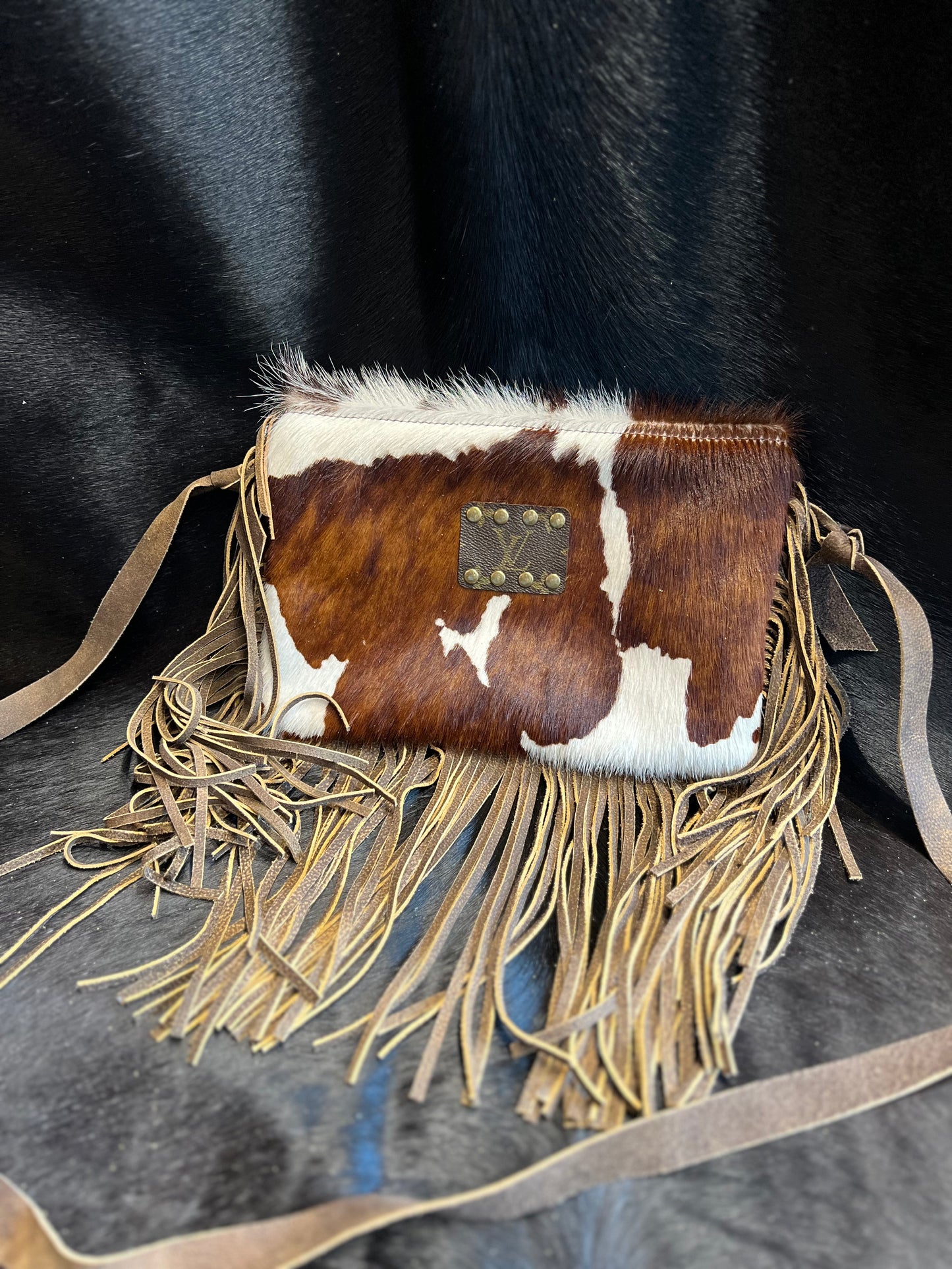 Maxine Cowhide Purse