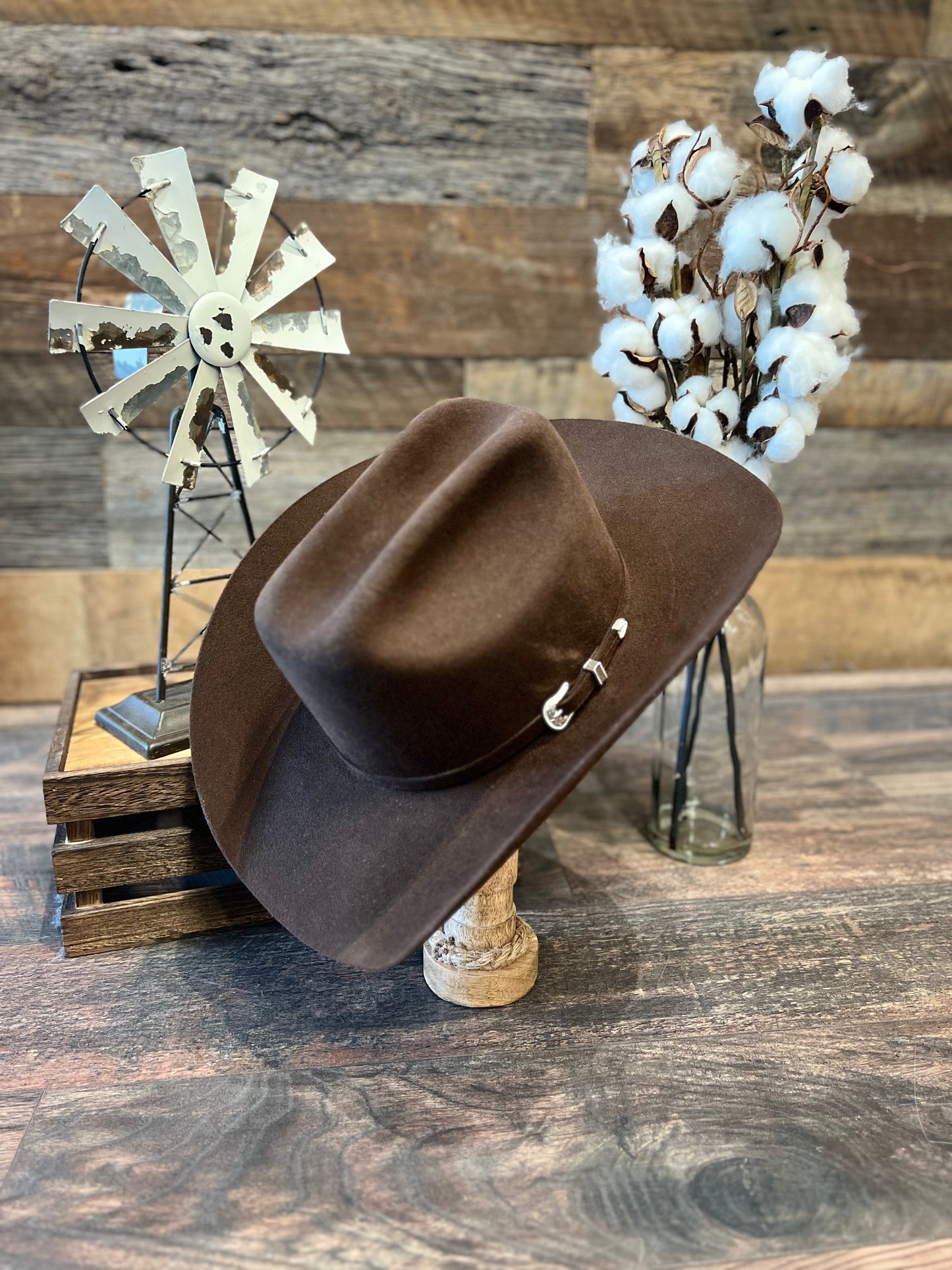 Bailey Lightning 4X Brown Hat