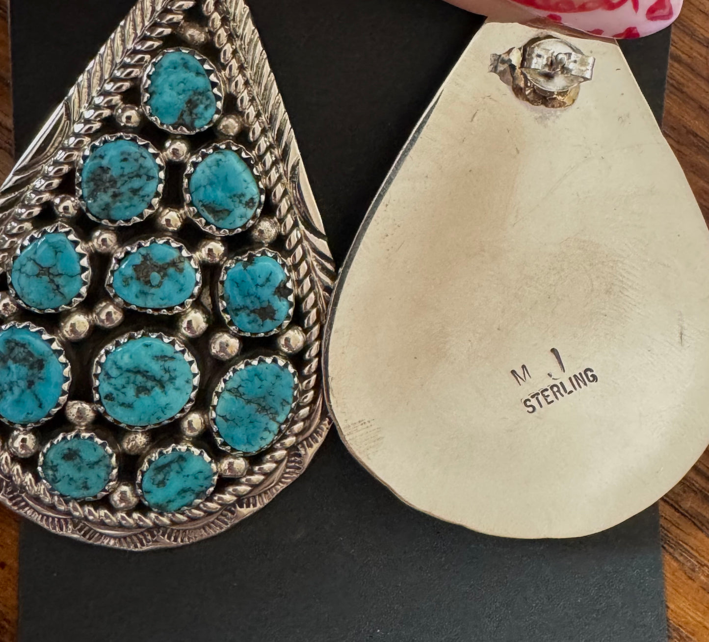 Authentic Turquoise Rain Earrings