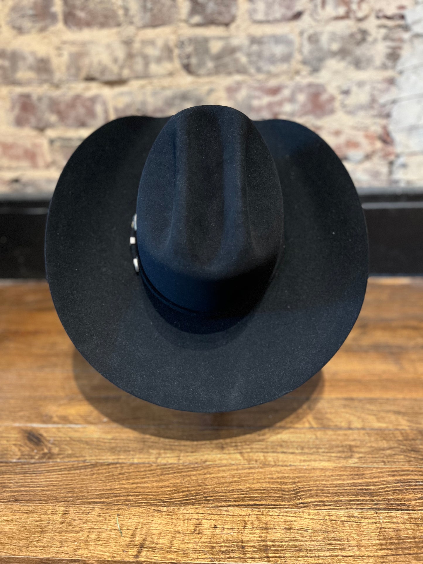 Ariat 6X Black Felt Hat - A7630201