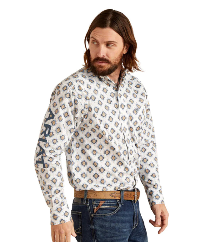 Ariat Men's Team Warner Classic Fit Long Sleeve Buttondown Shirt