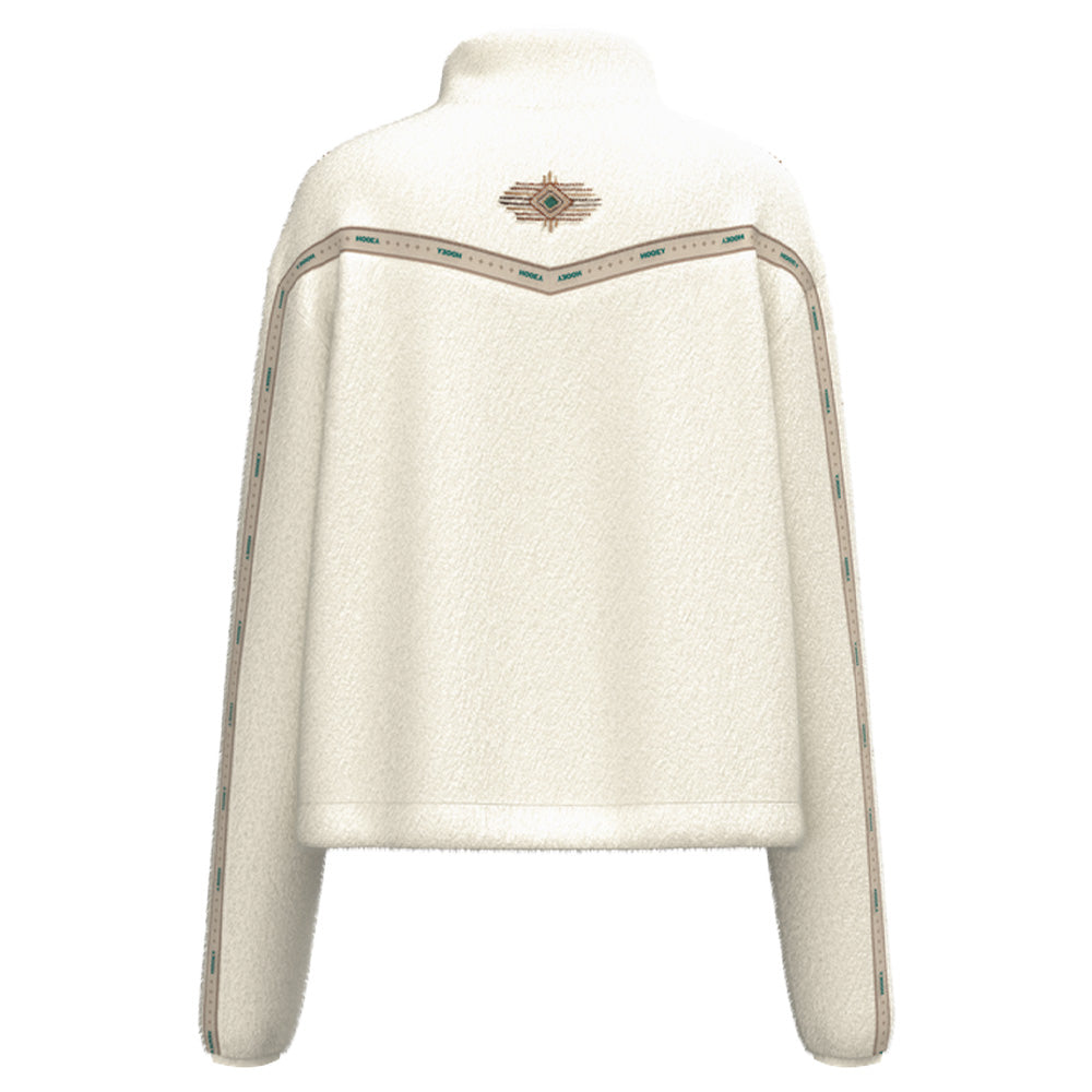 Hooey Mia Fleece Cream Pullover