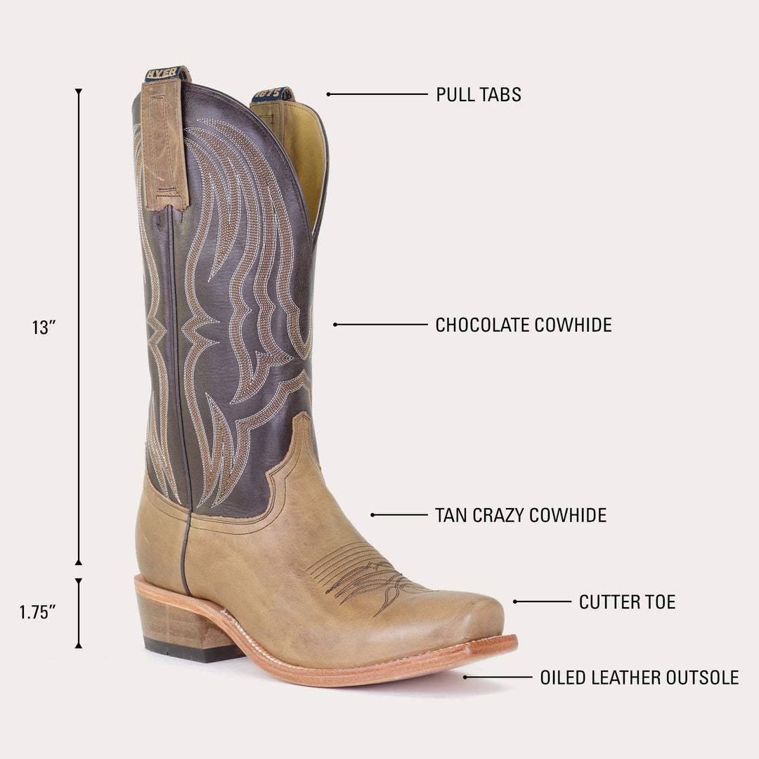 Hyer Stafford Tan Men's Boots