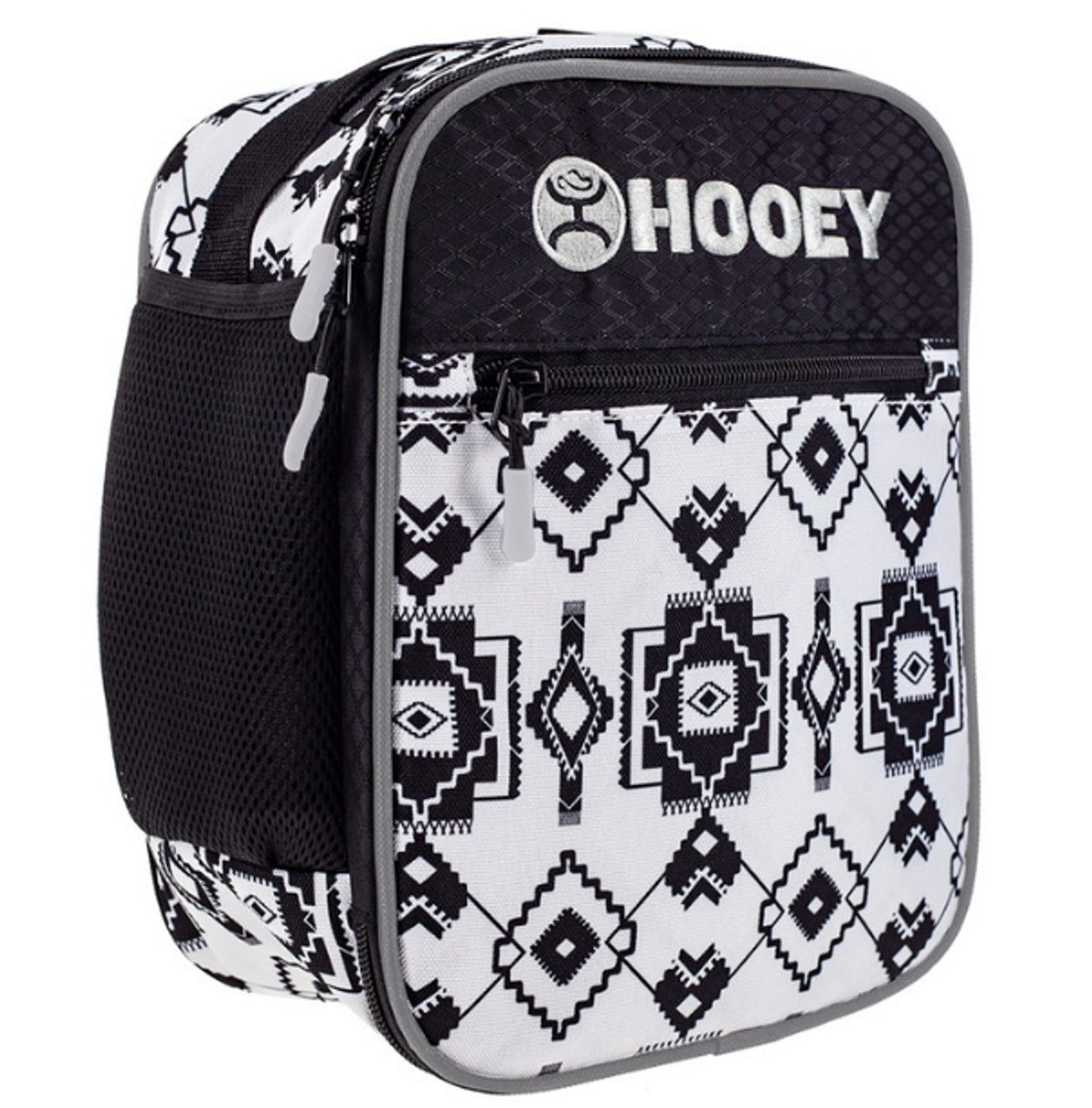 Hooey Lunch Box Black/White Aztec