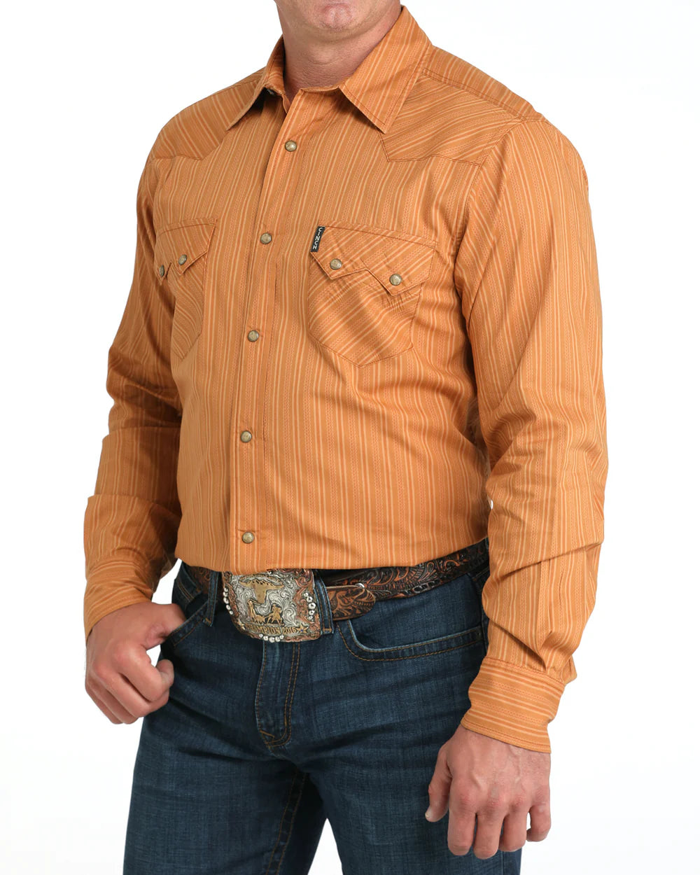 MEN’S MODERN FIT SNAP FRONT WESTERN SHIRT