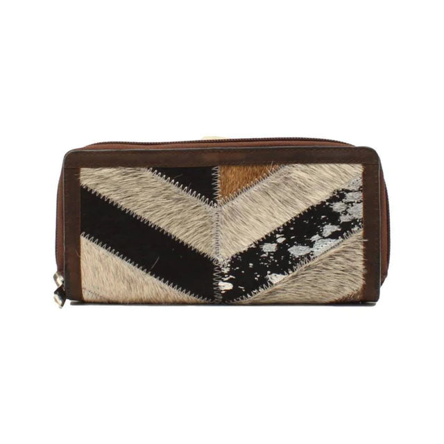 Patchwork Cowhide Wallet