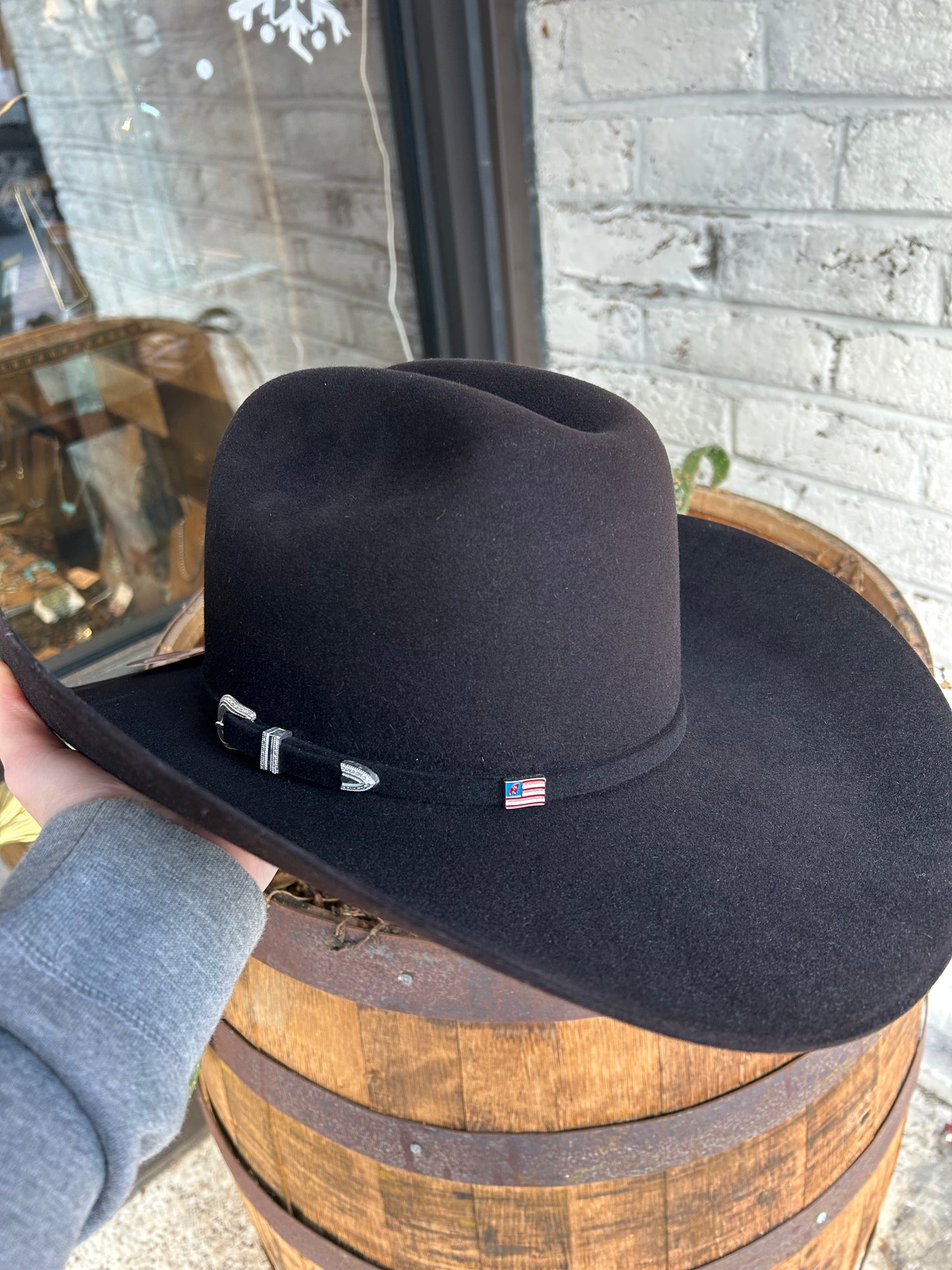 American Hat Co FGF7X Black Cherry Hat