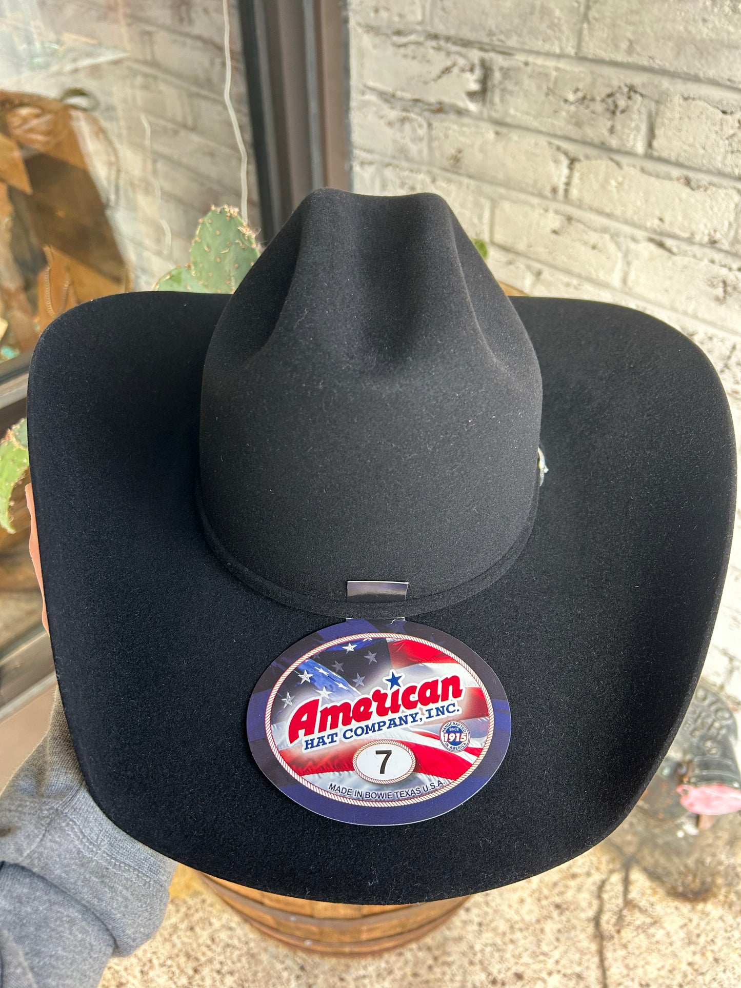 American Hat Co FGF7X Black Hat