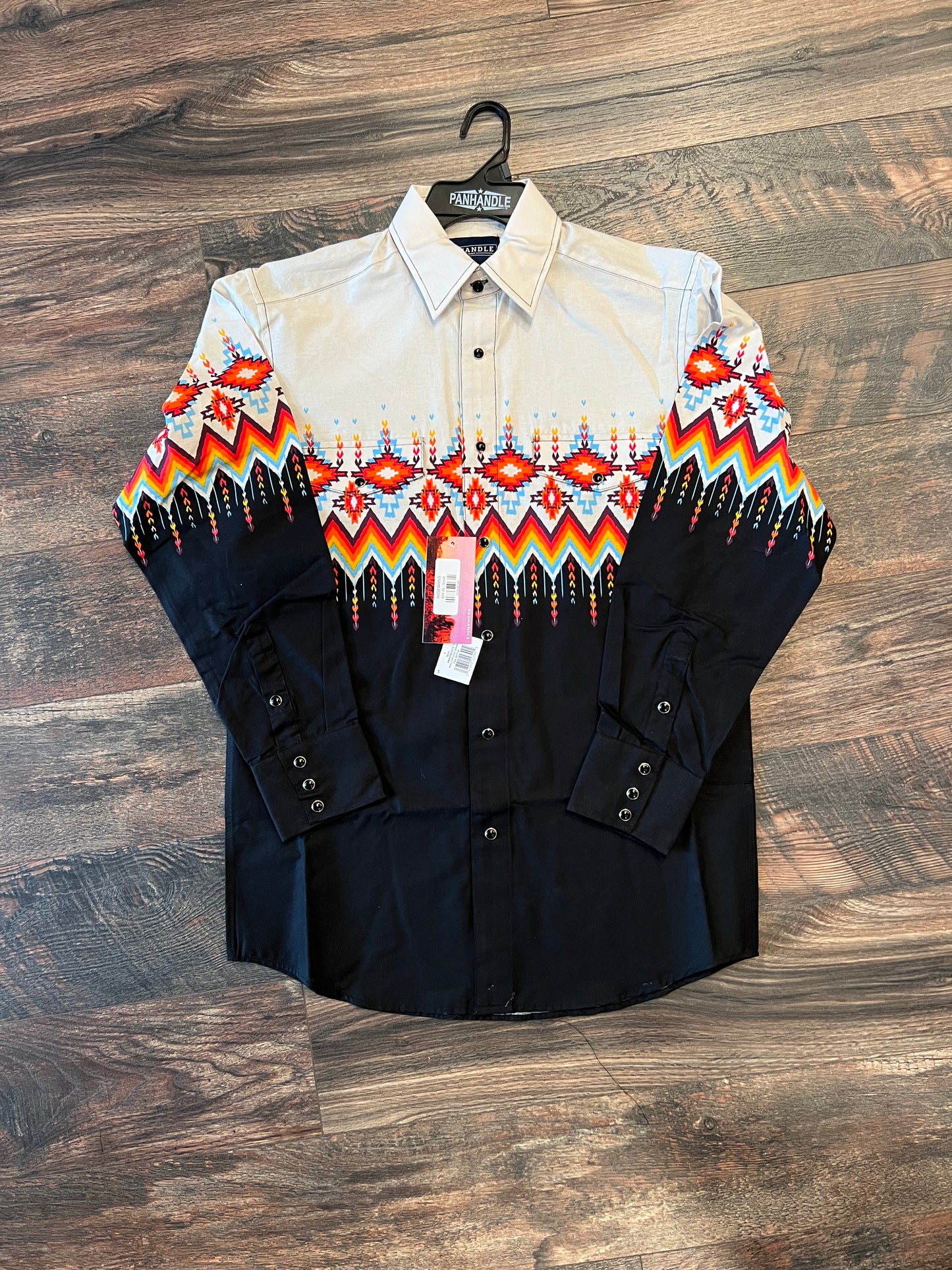 Aztec Border Men's Long Sleeve
