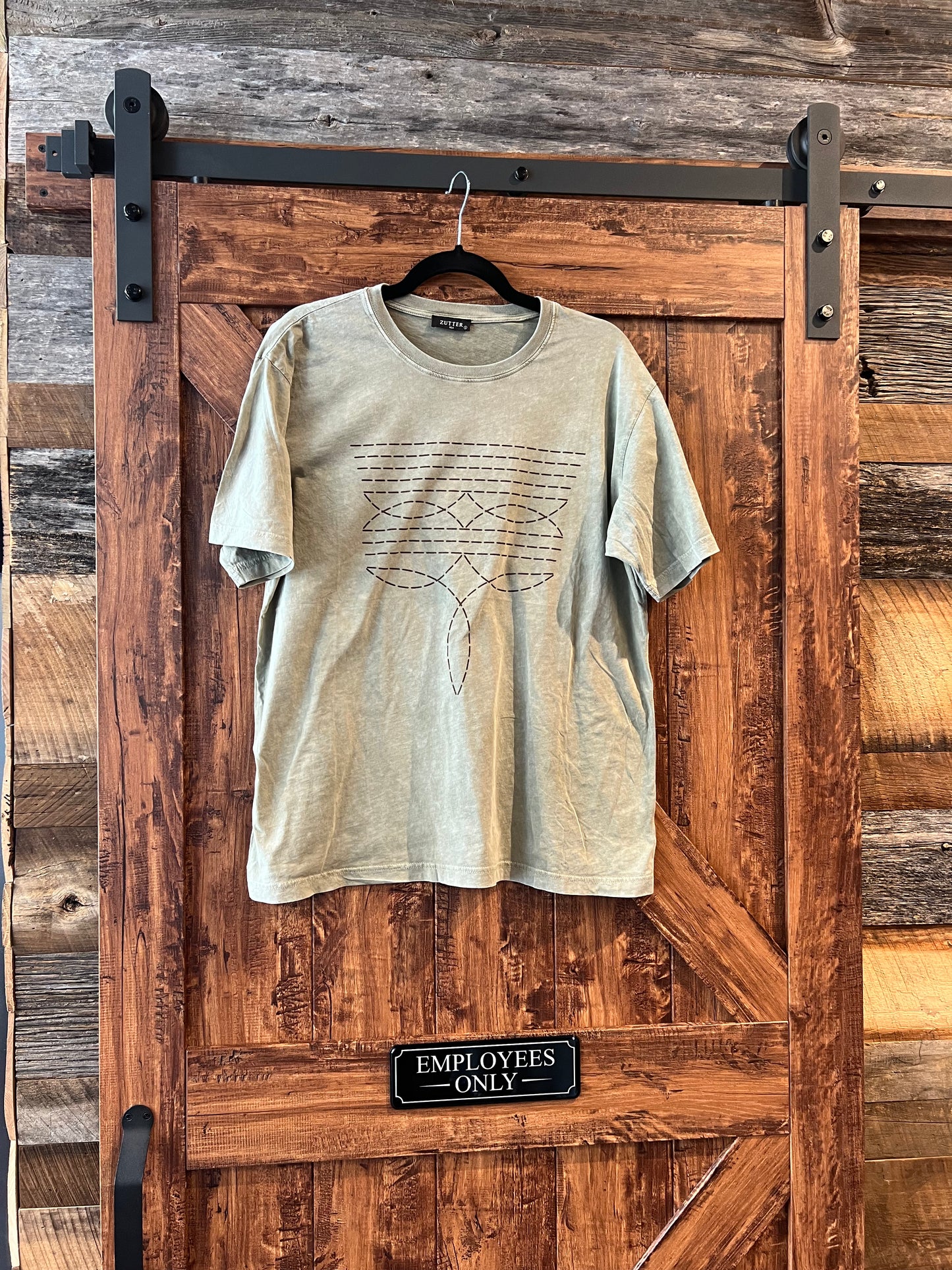 Cowboy Boot Stitch T-Shirt