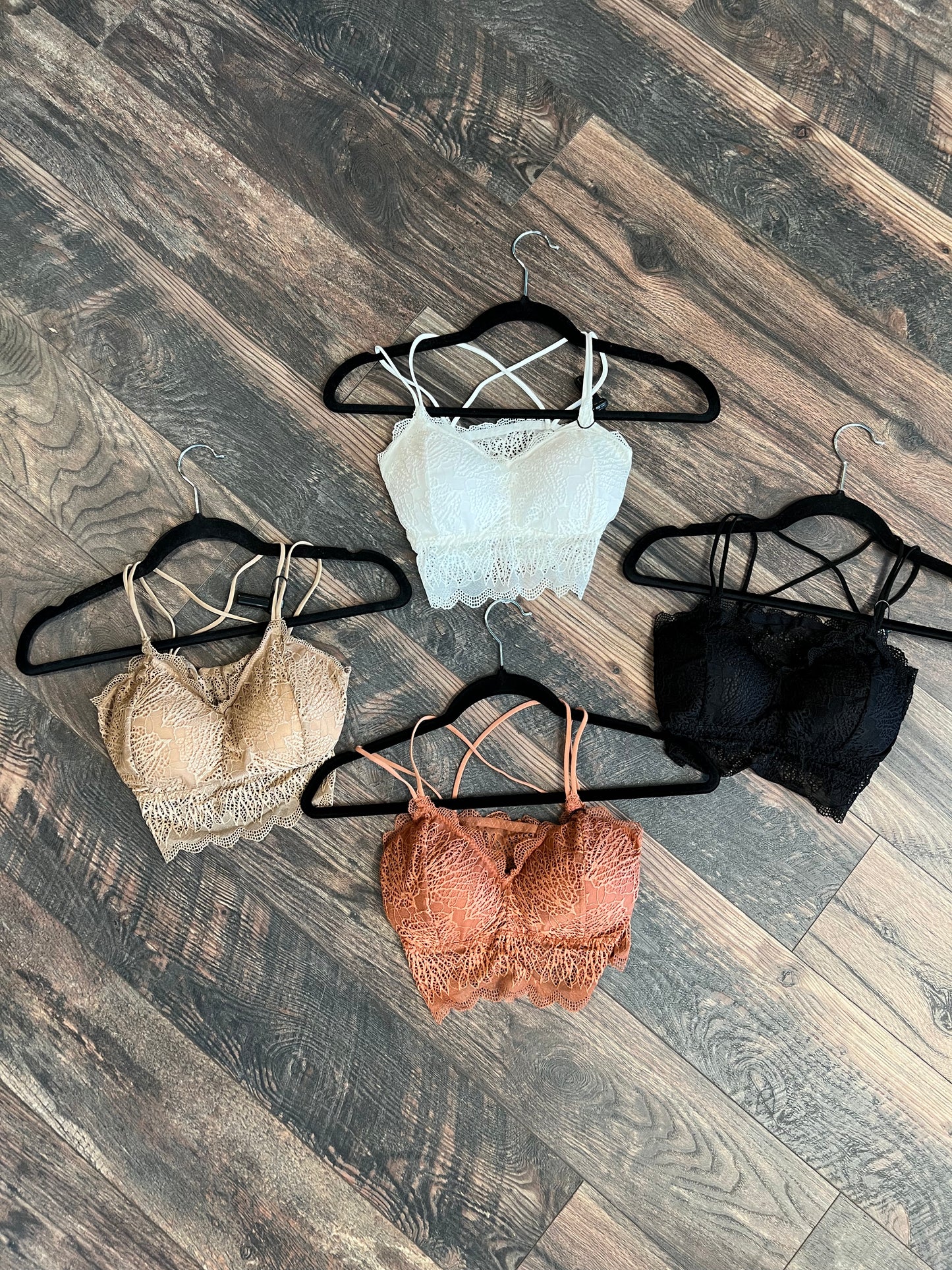 Lace Double Strap Bralette