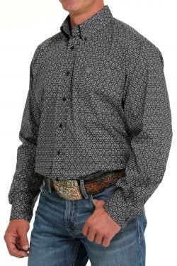 Men’s cinch plant button up