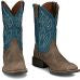 Canter shadow grey water buffalo Justin men’s boots