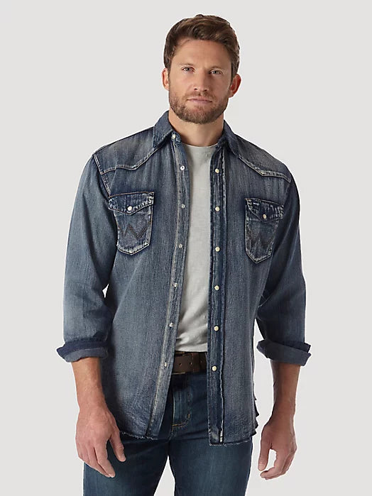 Wrangler Cowboy Snap Up Antique