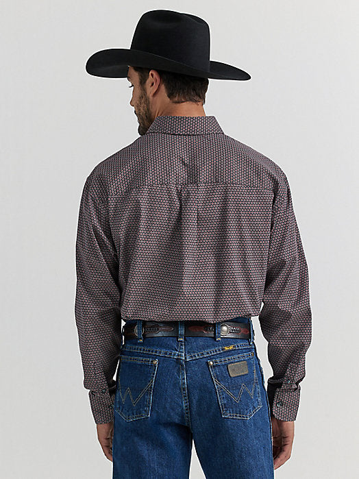 Men’s wrangler George strait button up long sleeve